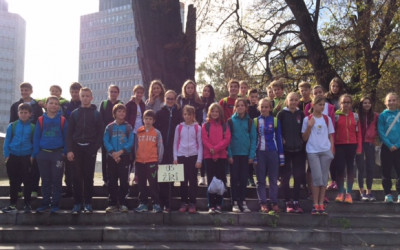 Žirovski osnovnošolci skupno 5. na Ljubljanskem maratonu