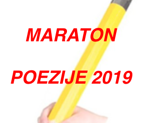 Maraton poezije 2019 ali “Išče te sreča, um ti je dan …”