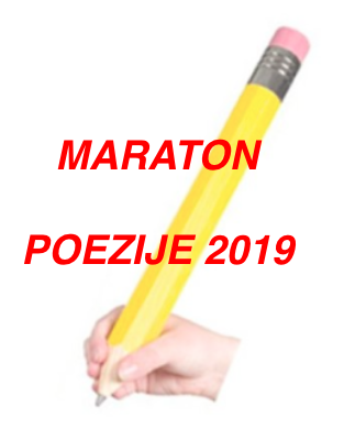 Maraton poezije 2019 ali “Išče te sreča, um ti je dan …”
